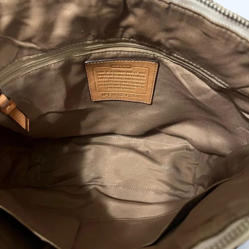 Coach Brown Tote Bag - Picture 6 of 14